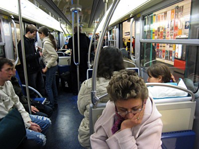 Je prends le métro