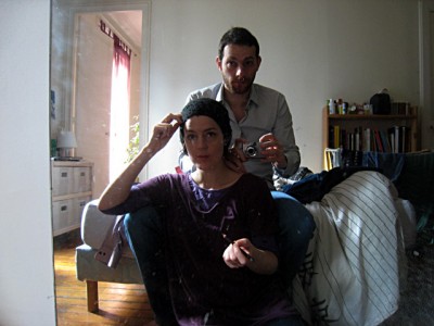 Marjolaine se prépare
