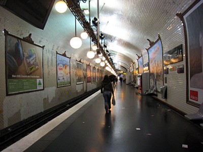 Le quai du métro