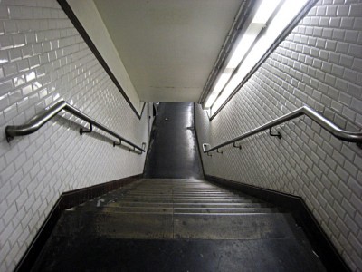 Nous prenons le métro