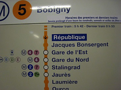 Nous changeons à République