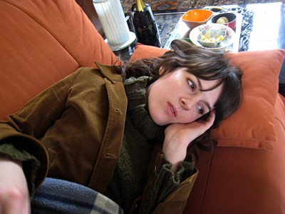 Marjolaine se repose
