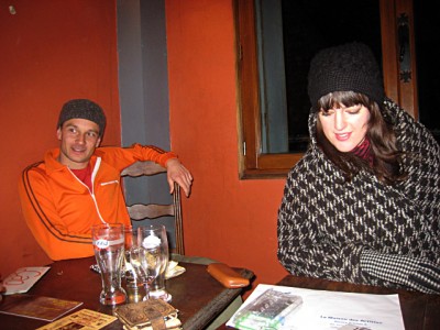 Je retrouve Mathias, Marjolaine et Magali
