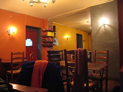 L'intérieur du bar