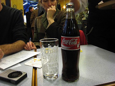 Je bois un coca
