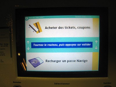 J'achète des tickets