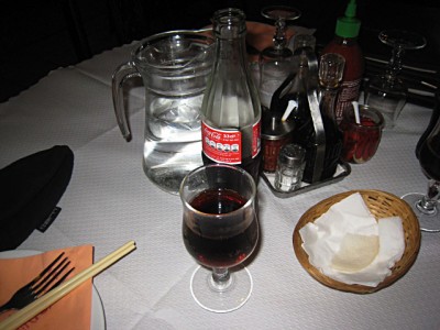 Je bois un coca