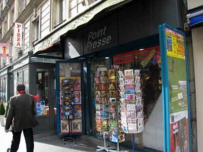 Je vais dans une librairie