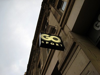 Nous allons à Go Sport