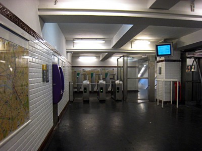 Je prends le métro