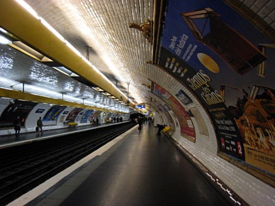 Je prends le métro