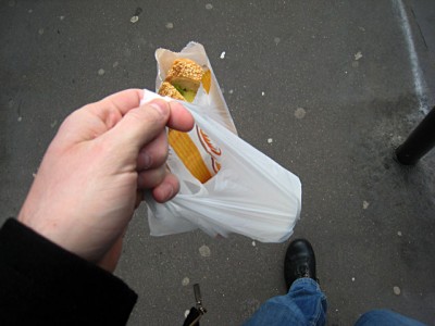 J'achète un sandwich