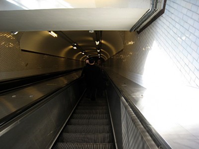 Je prends le métro