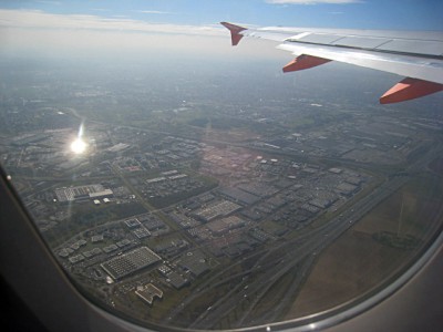 L'avion vole