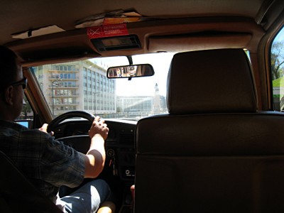 Le taxi roule